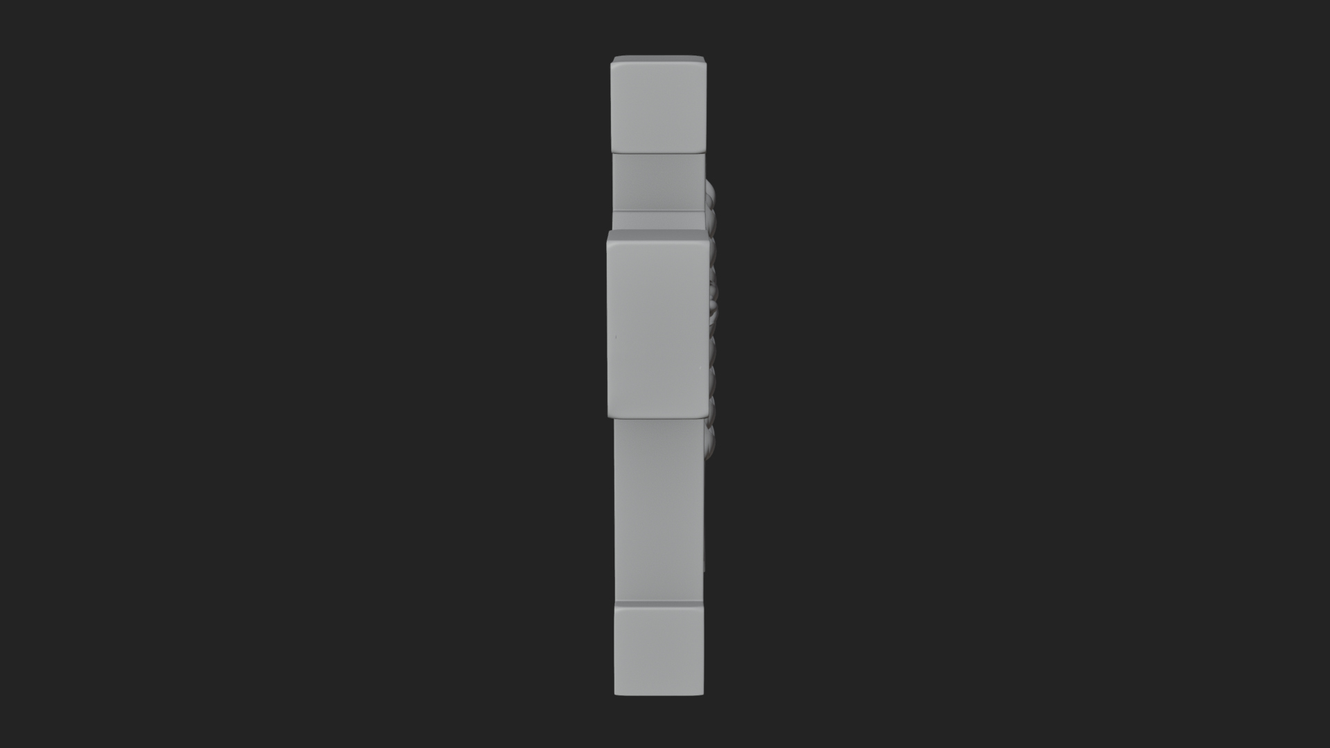 Carved Relief Wall Cross Design 566 3D Print Model 3D Model