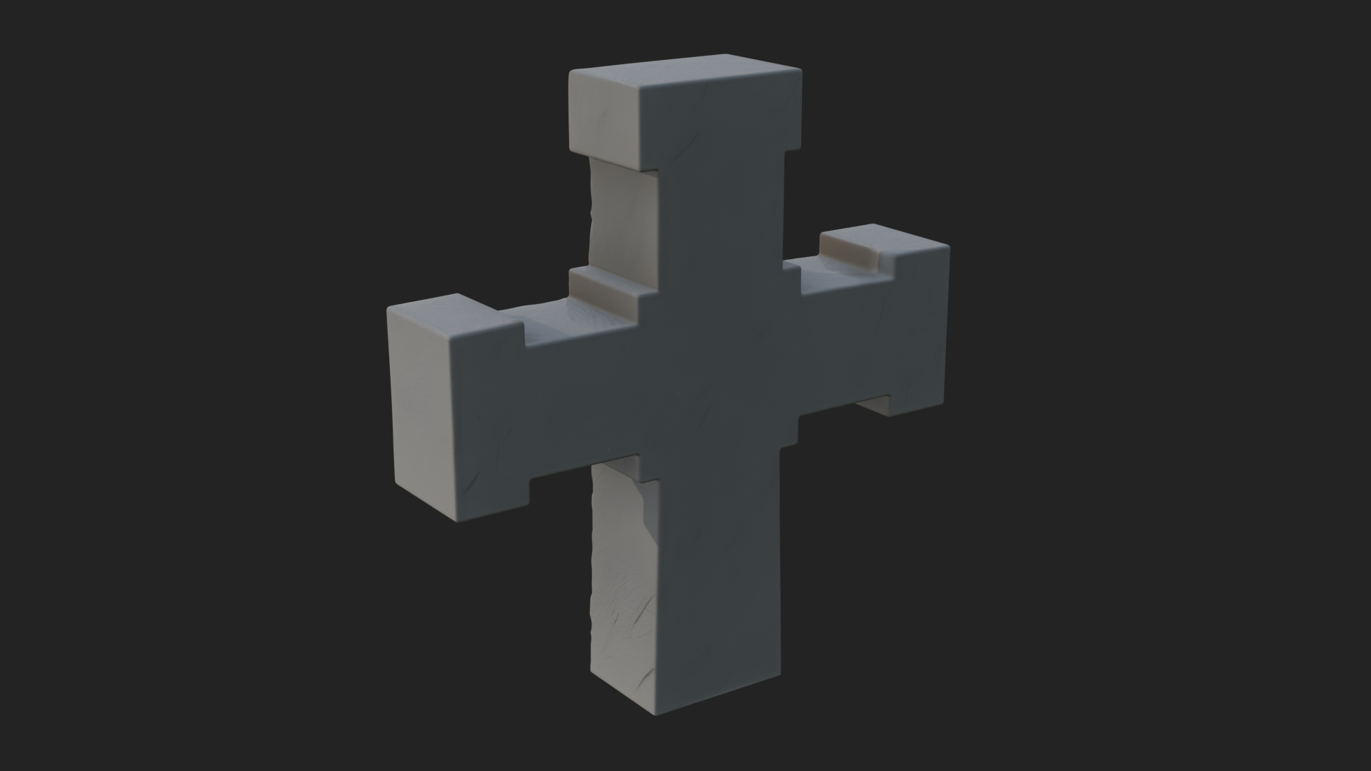 Carved Relief Wall Cross Design 568 3D Print Model 3D Model