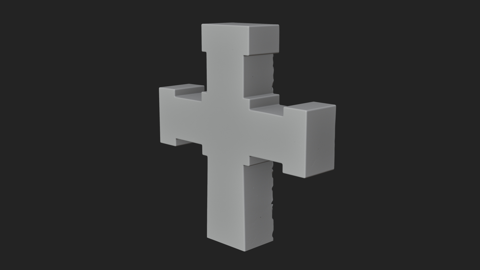 Carved Relief Wall Cross Design 568 3D Print Model 3D Model