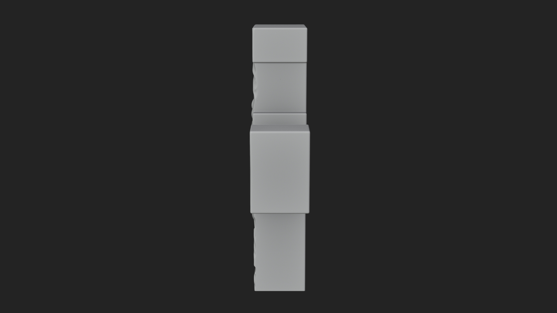 Carved Relief Wall Cross Design 568 3D Print Model 3D Model