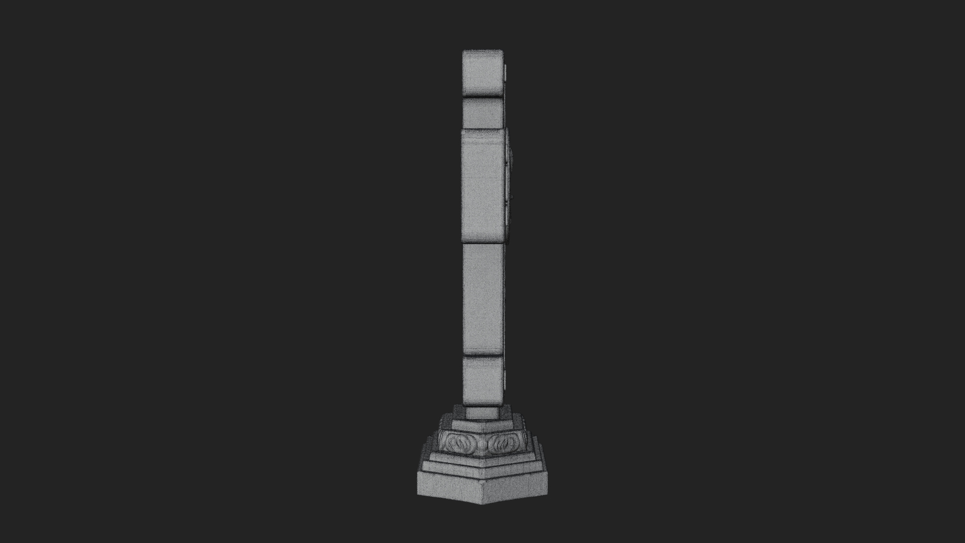 Carved Relief Wall Cross Design 57 3D Print Model 3D Model
