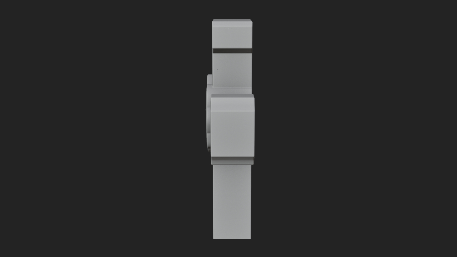 Carved Relief Wall Cross Design 574 3D Print Model 3D Model