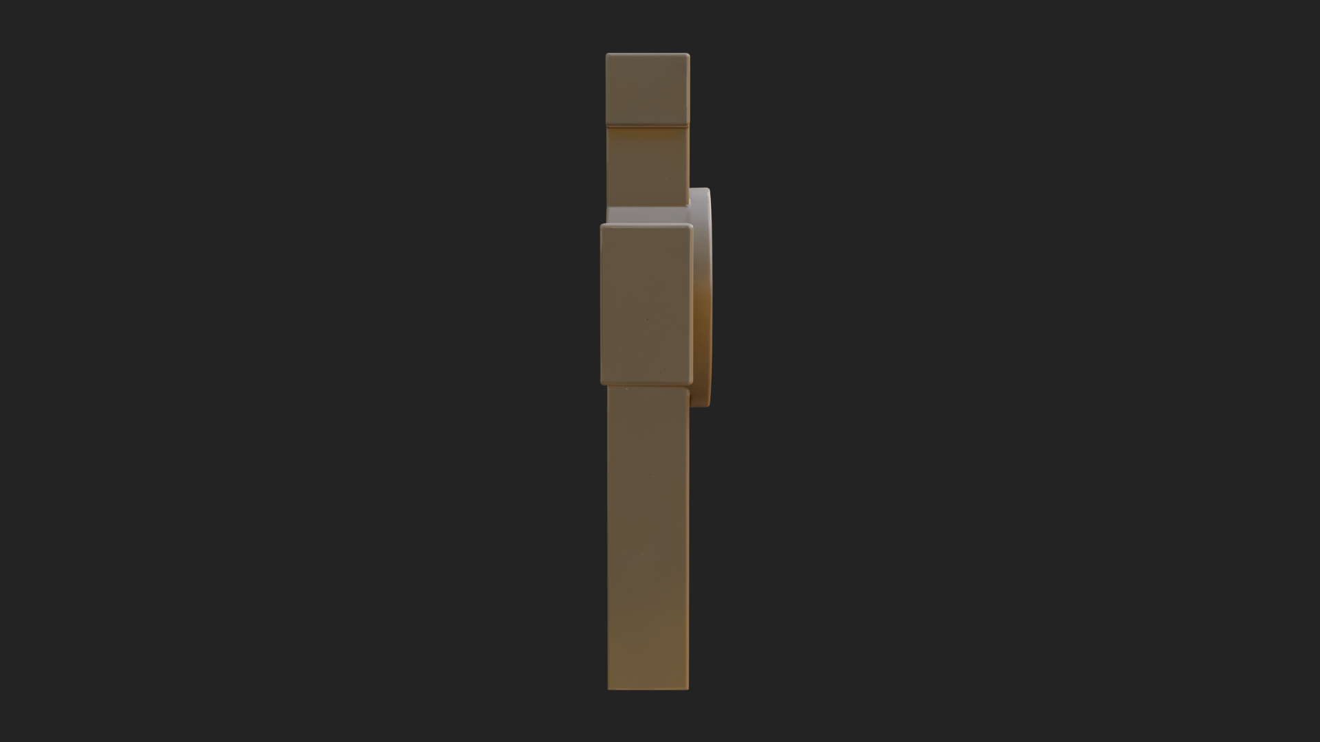 Carved Relief Wall Cross Design 577 3D Print Model 3D Model
