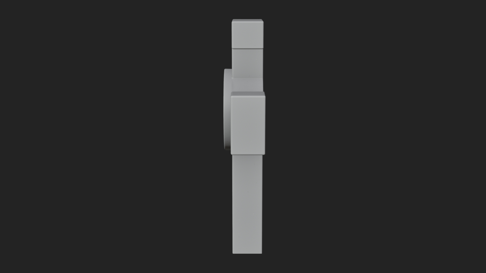 Carved Relief Wall Cross Design 577 3D Print Model 3D Model