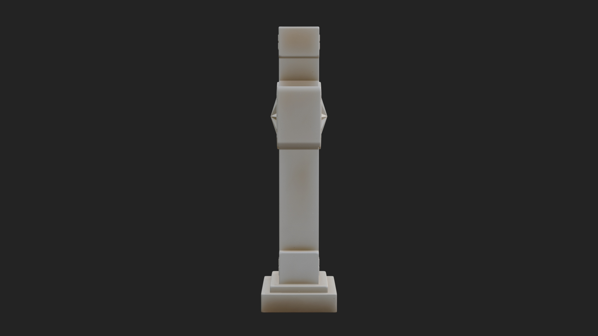Carved Relief Wall Cross Design 579 3D Print Model 3D Model