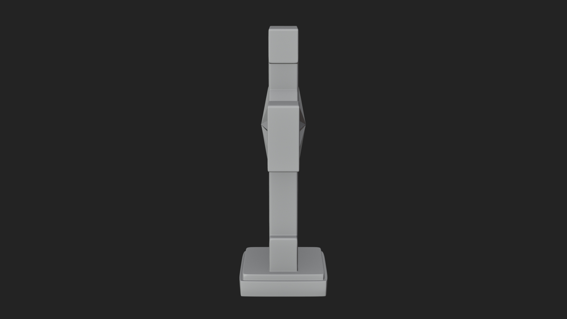 Carved Relief Wall Cross Design 580 3D Print Model 3D Model