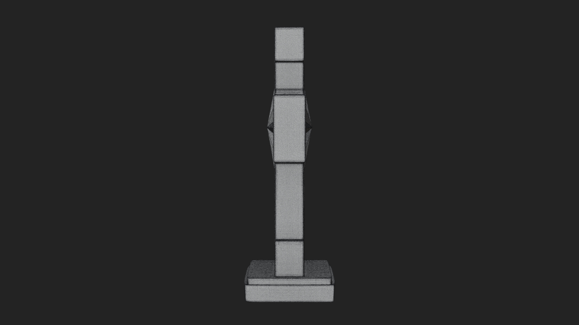 Carved Relief Wall Cross Design 580 3D Print Model 3D Model