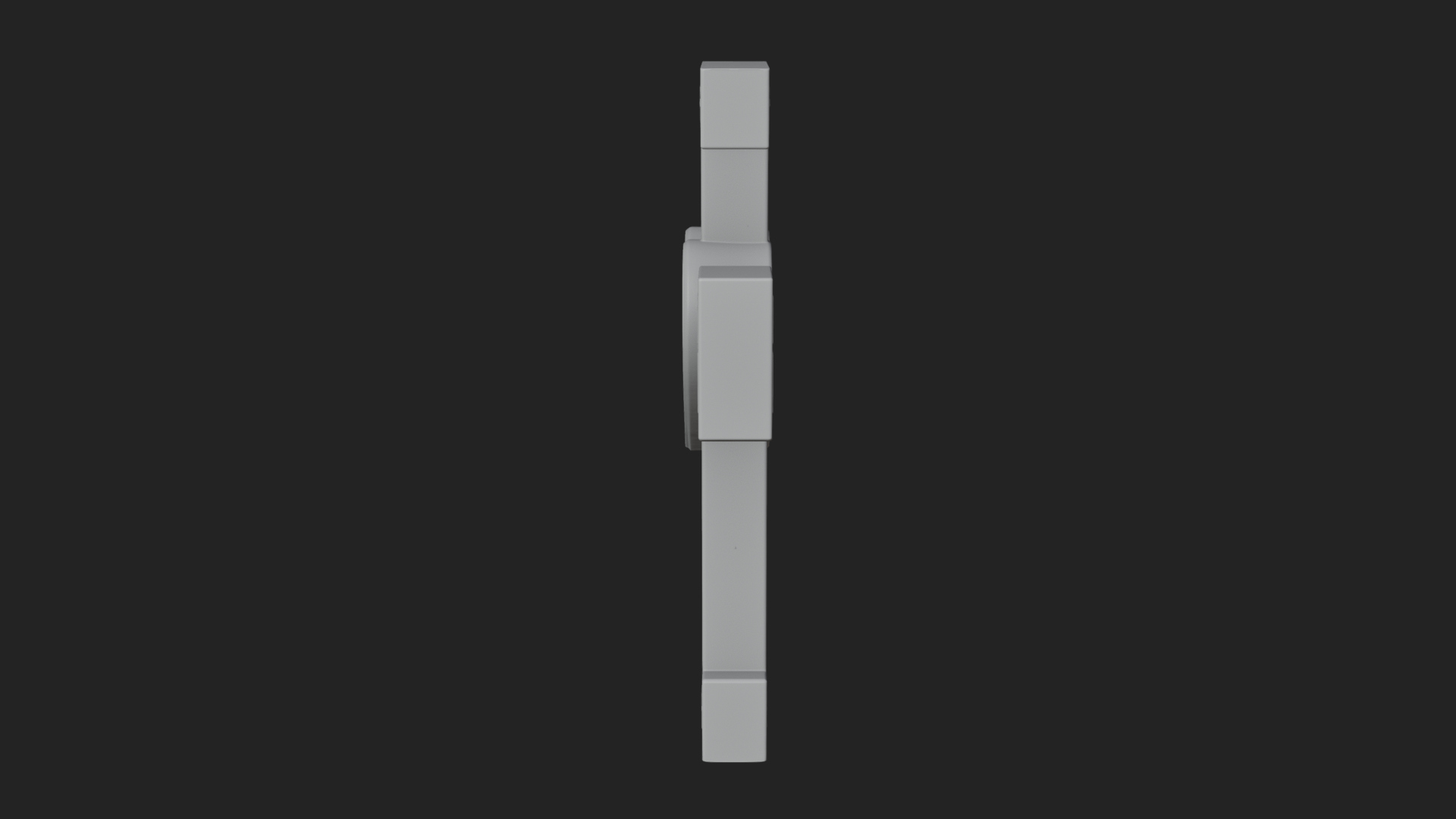 Carved Relief Wall Cross Design 582 3D Print Model 3D Model