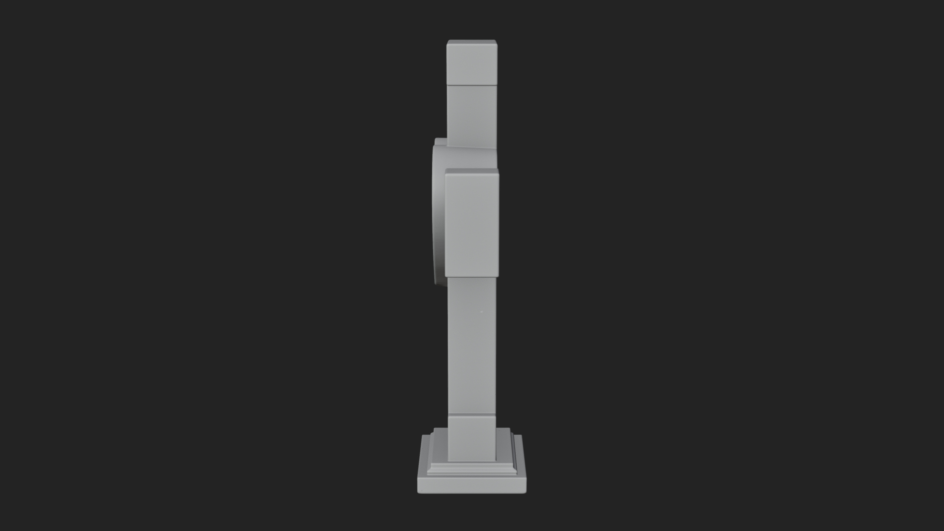 Carved Relief Wall Cross Design 584 3D Print Model 3D Model
