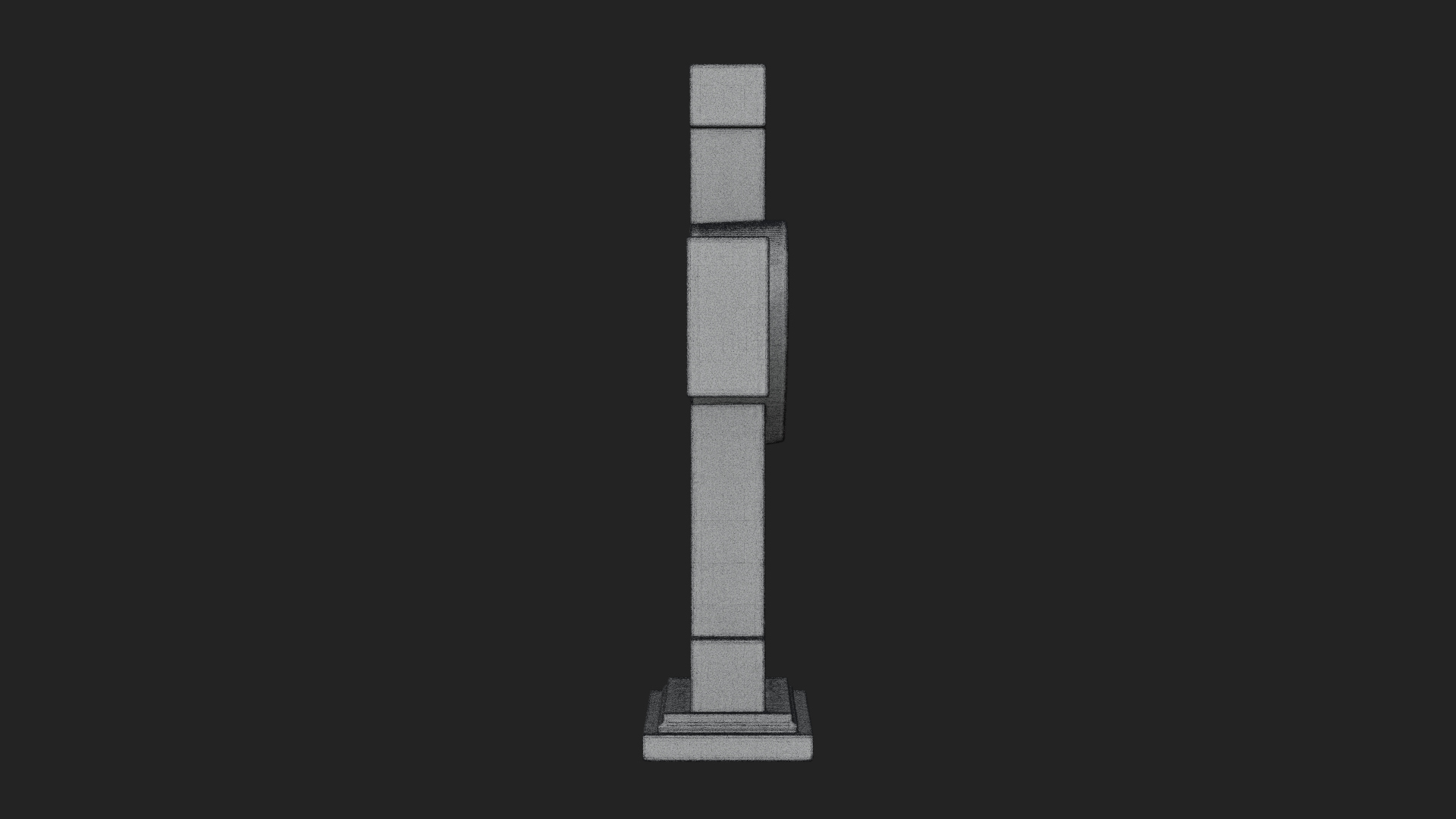 Carved Relief Wall Cross Design 584 3D Print Model 3D Model