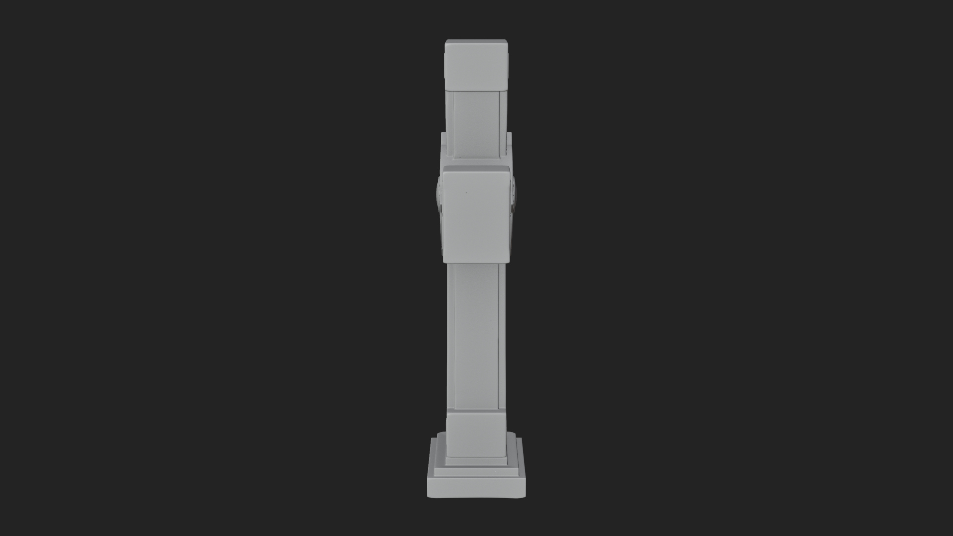 Carved Relief Wall Cross Design 587 3D Print Model 3D Model