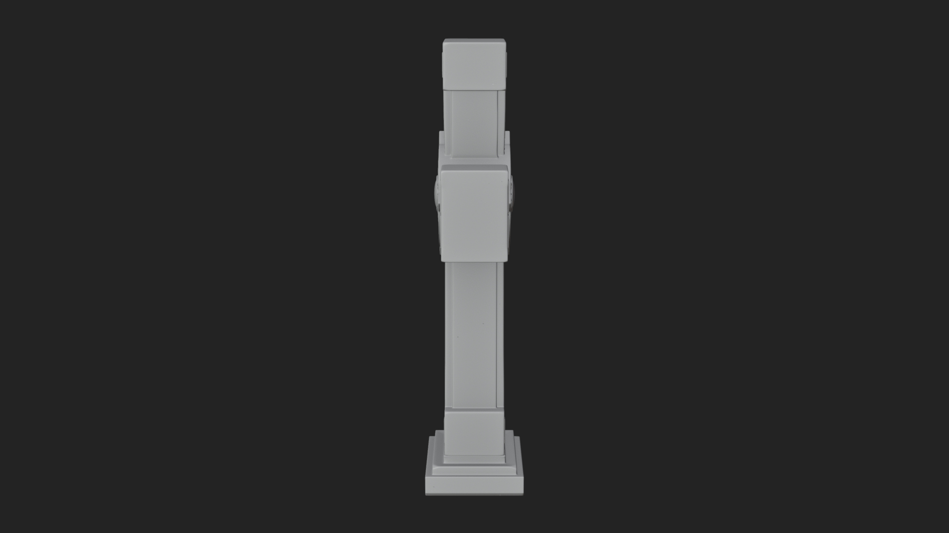 Carved Relief Wall Cross Design 587 3D Print Model 3D Model