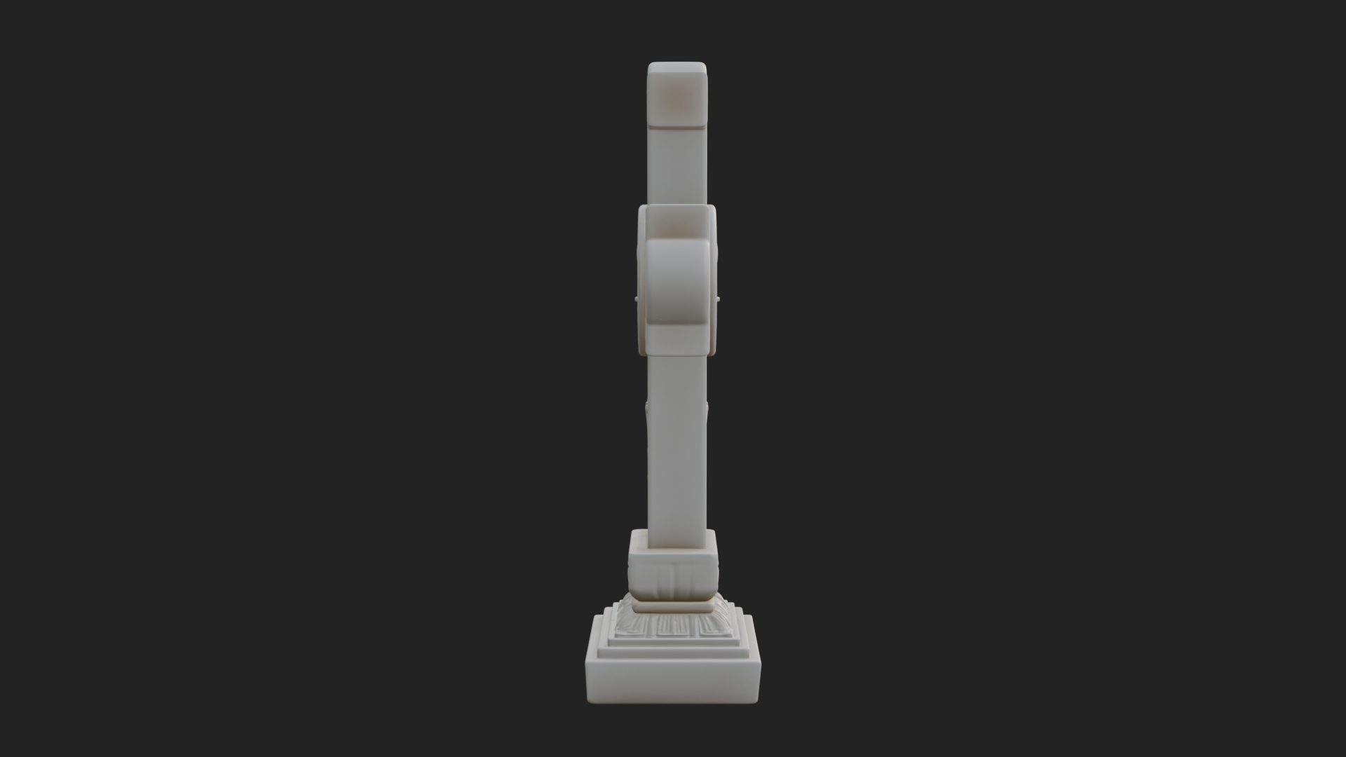 Carved Relief Wall Cross Design 59 3D Print Model 3D Model