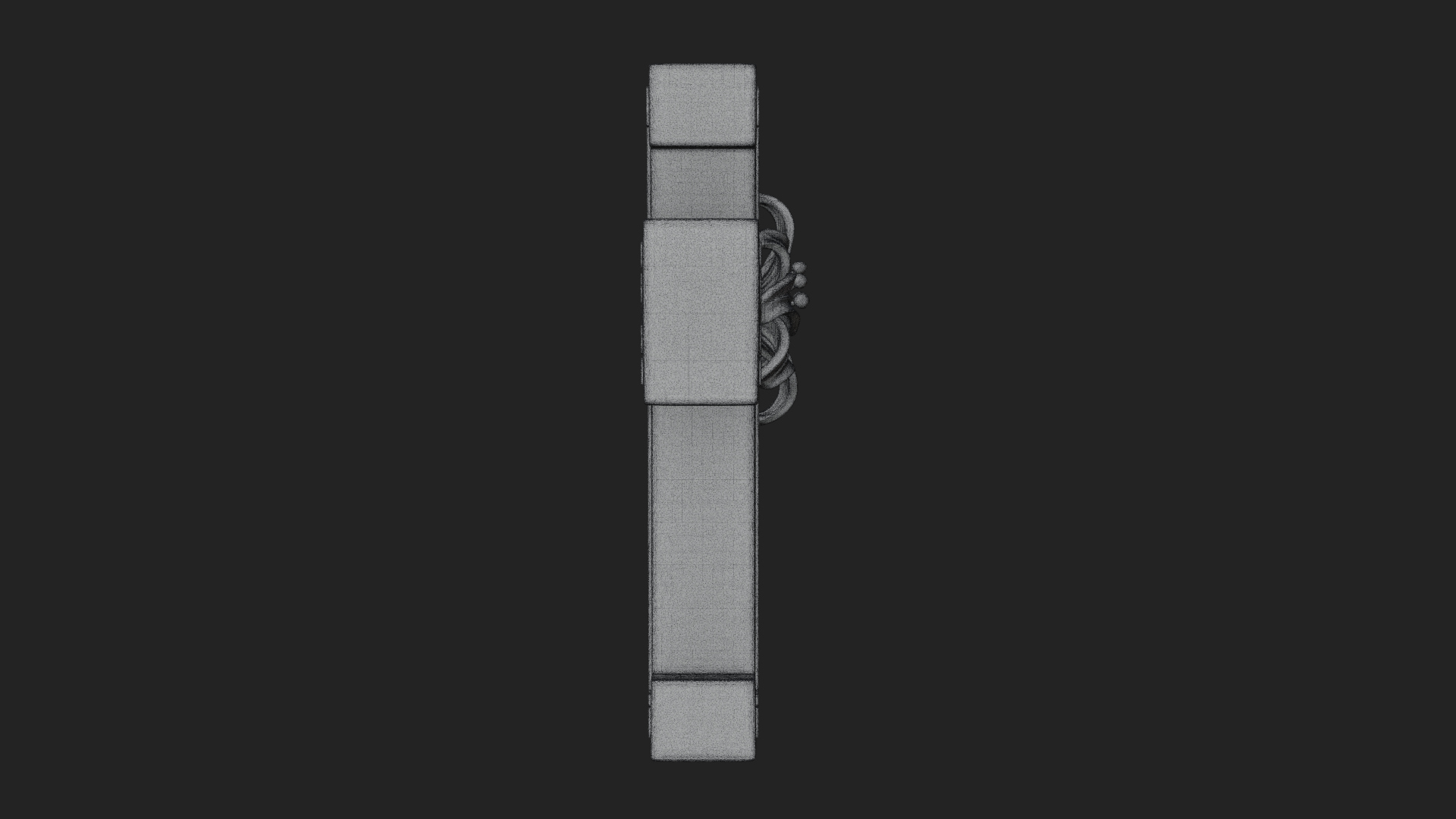 Carved Relief Wall Cross Design 591 3D Print Model 3D Model