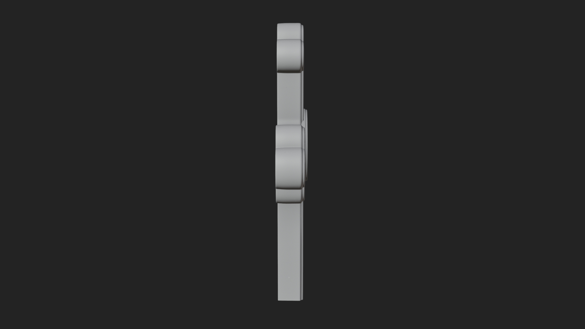 Carved Relief Wall Cross Design 61 3D Print Model 3D Model