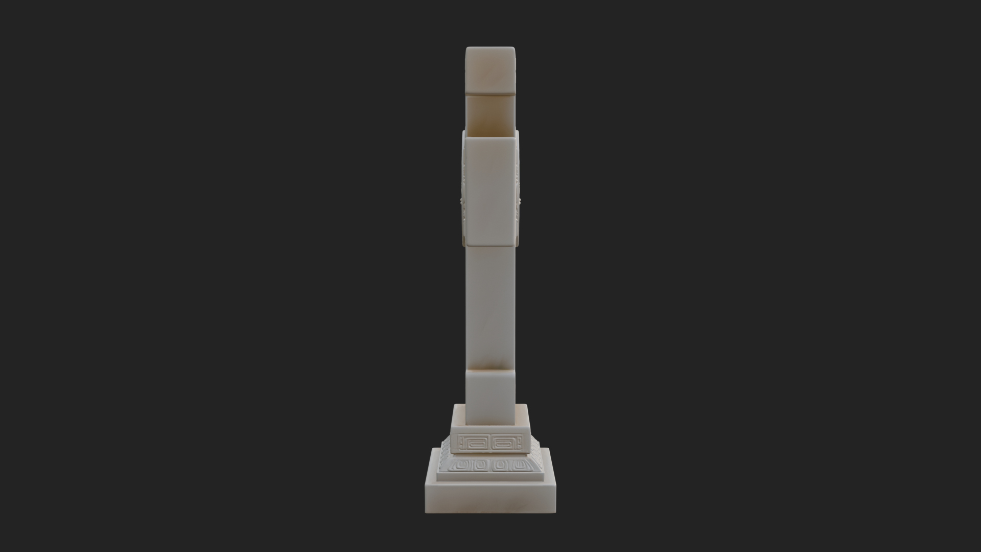 Carved Relief Wall Cross Design 62 3D Print Model 3D Model