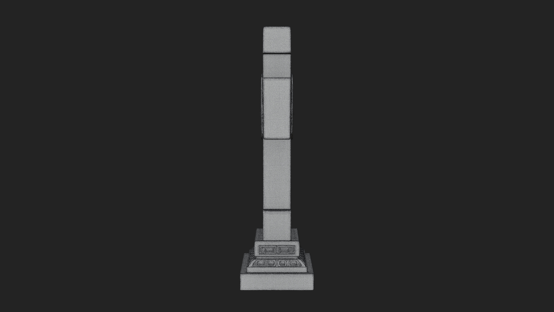 Carved Relief Wall Cross Design 62 3D Print Model 3D Model