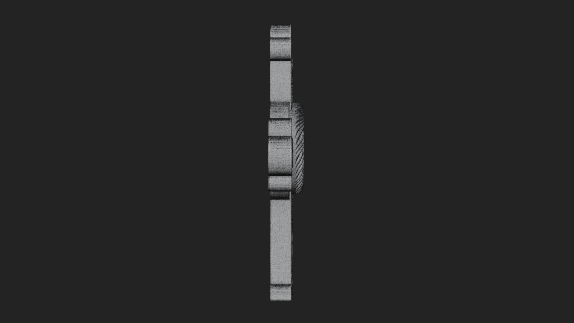 Carved Relief Wall Cross Design 65 3D Print Model 3D Model