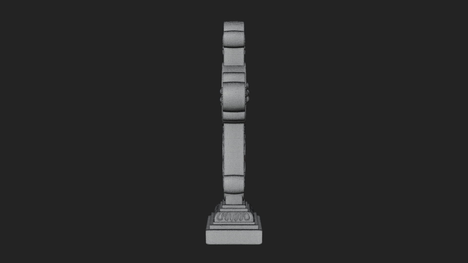 Carved Relief Wall Cross Design 69 3D Print Model 3D Model