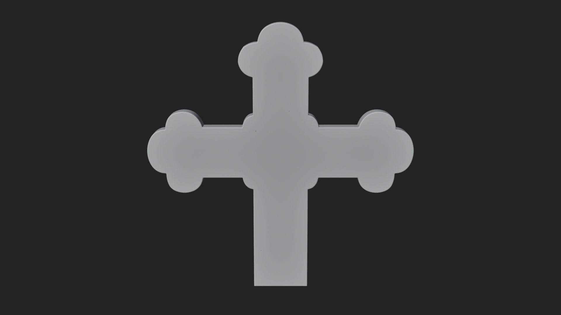 Carved Relief Wall Cross Design 71 3D Print Model 3D Model