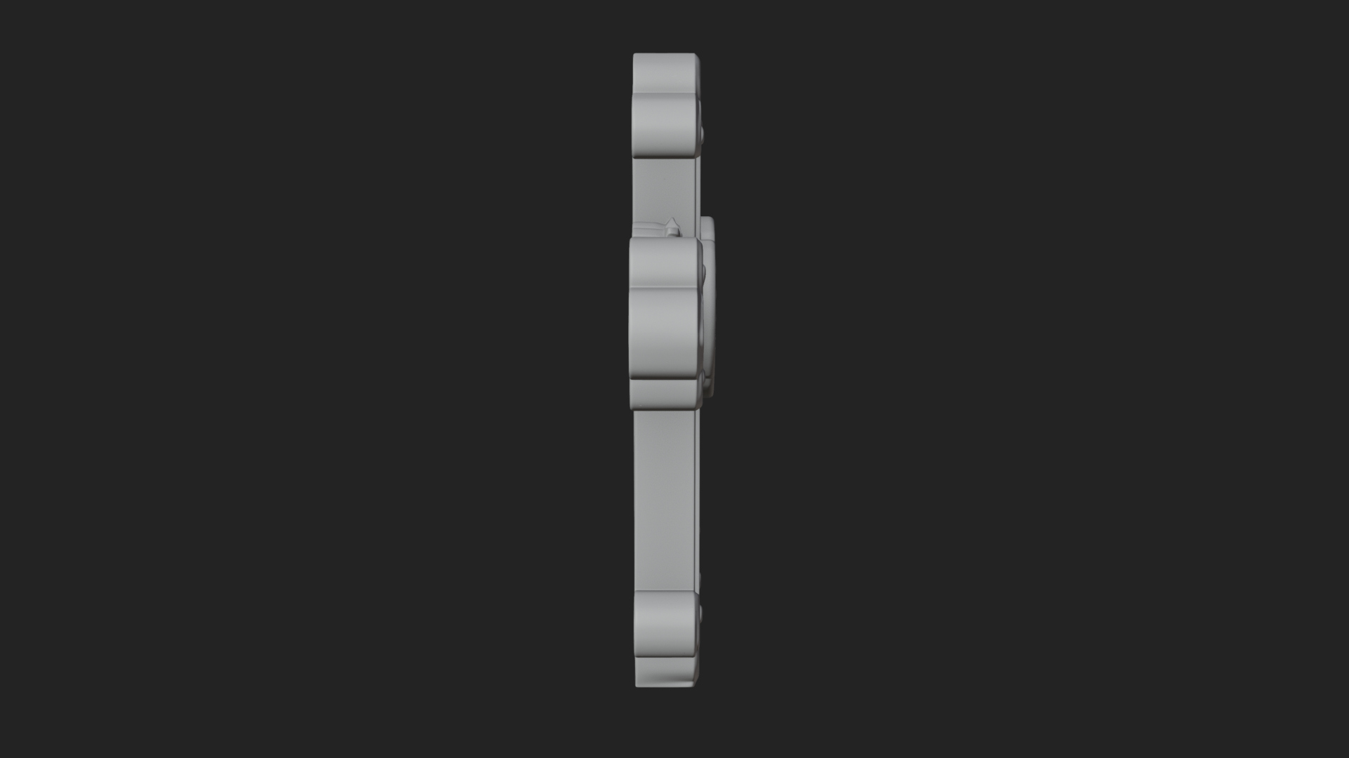 Carved Relief Wall Cross Design 73 3D Print Model 3D Model