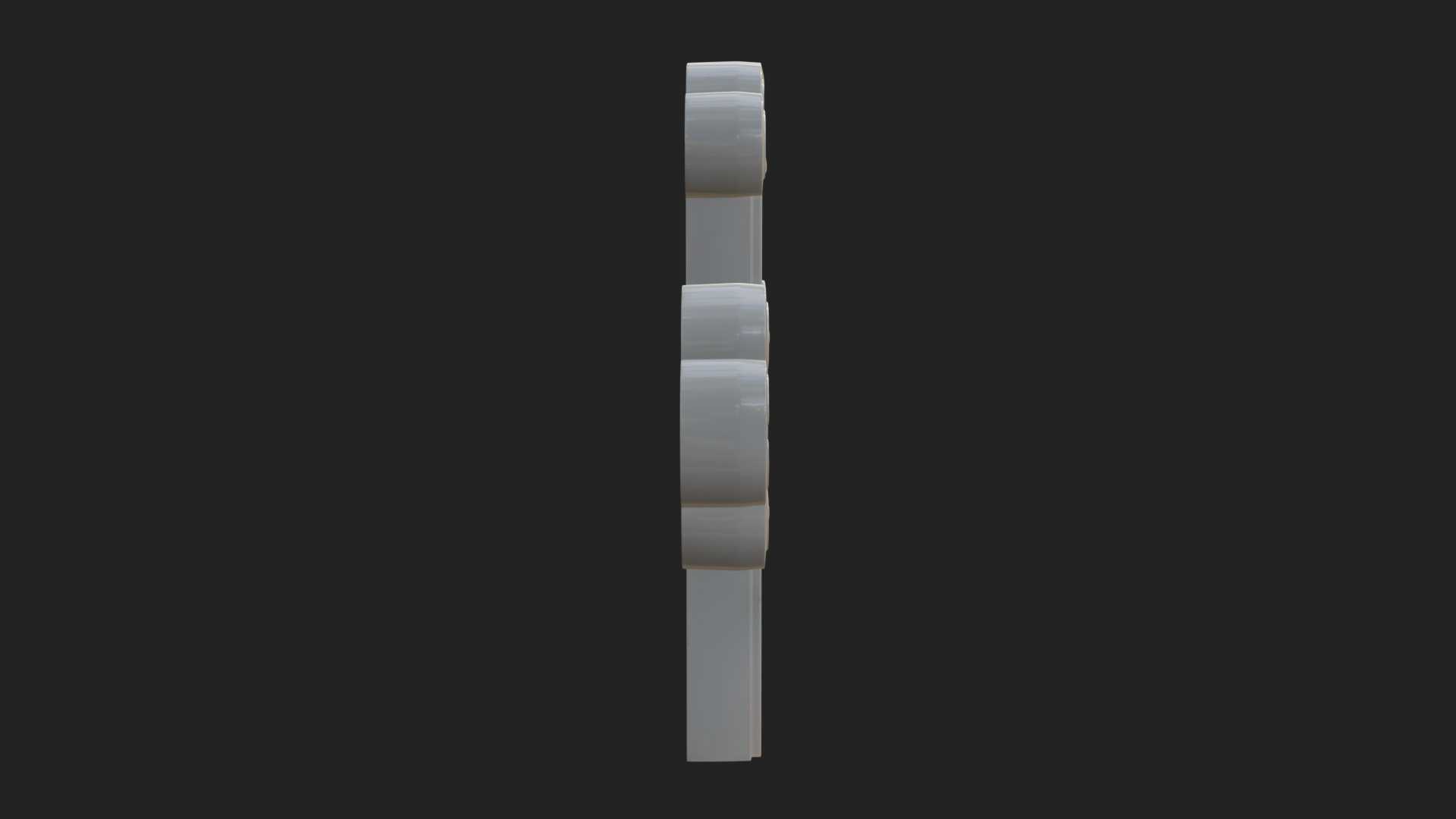 Carved Relief Wall Cross Design 78 3D Print Model 3D Model