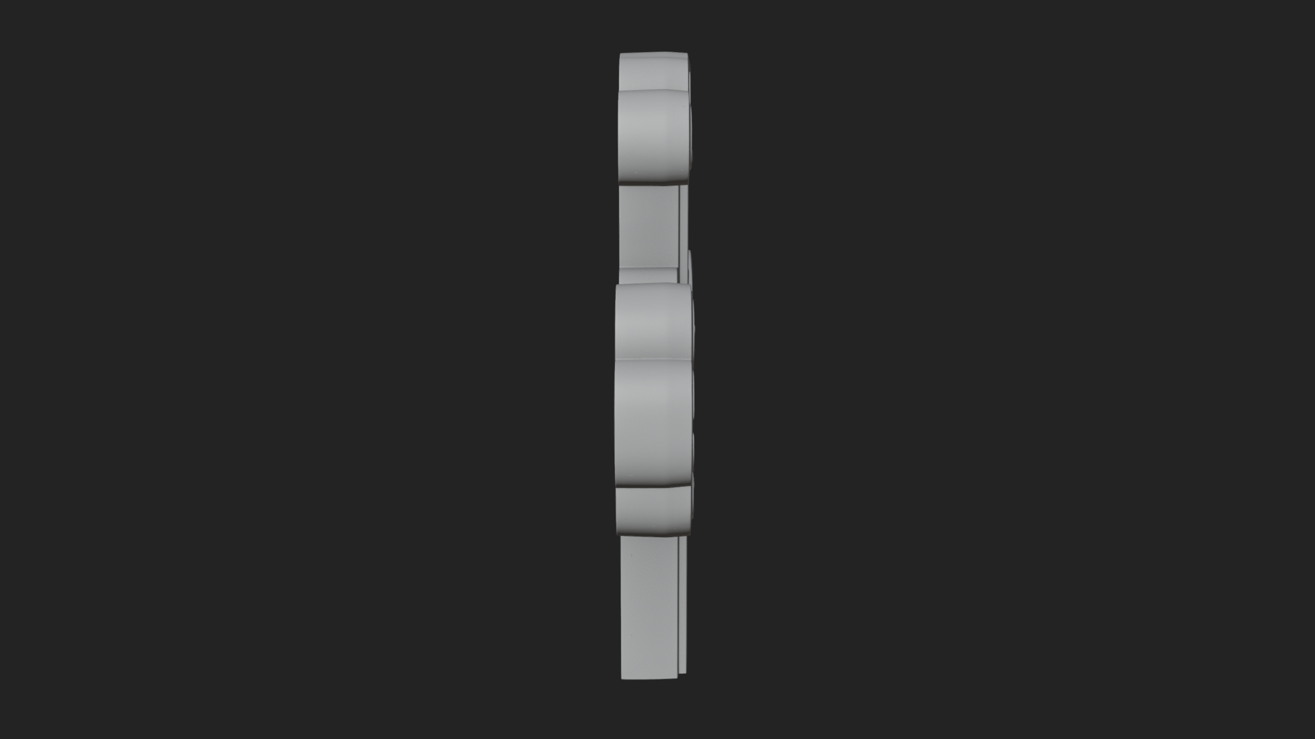 Carved Relief Wall Cross Design 78 3D Print Model 3D Model