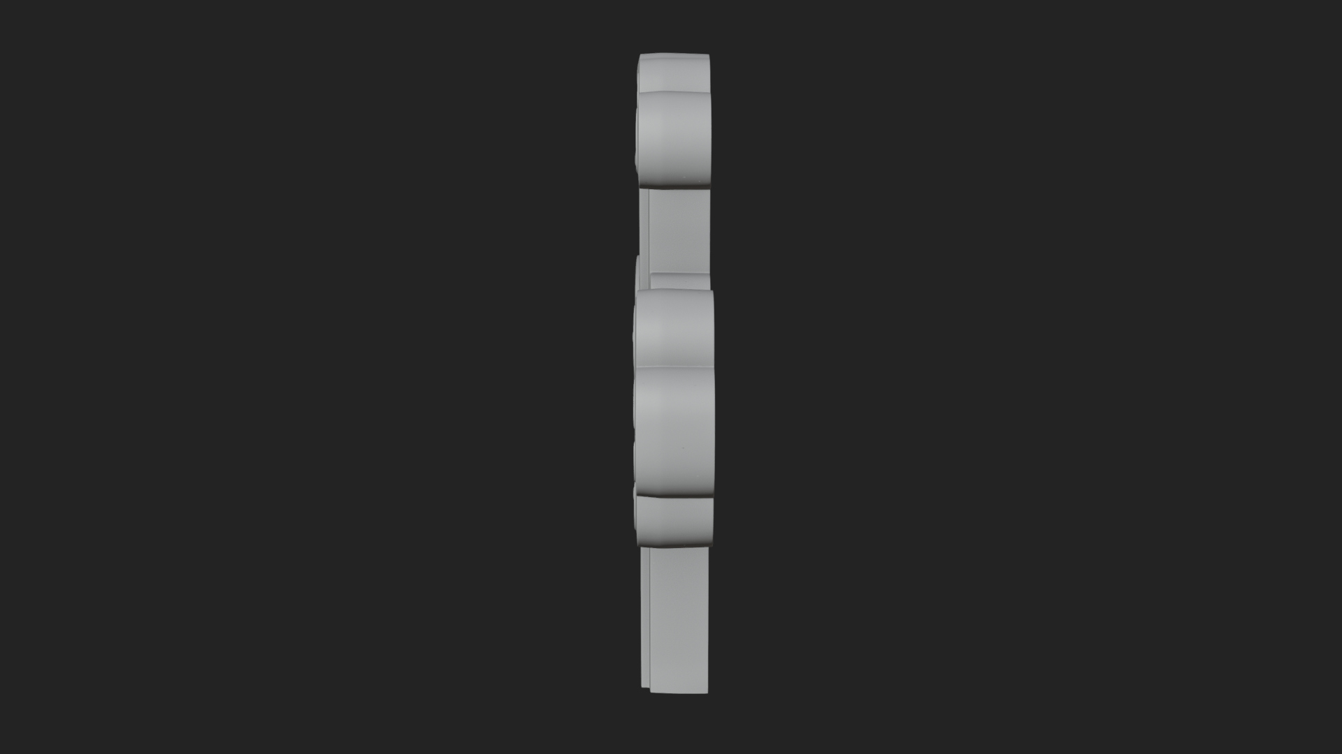 Carved Relief Wall Cross Design 78 3D Print Model 3D Model