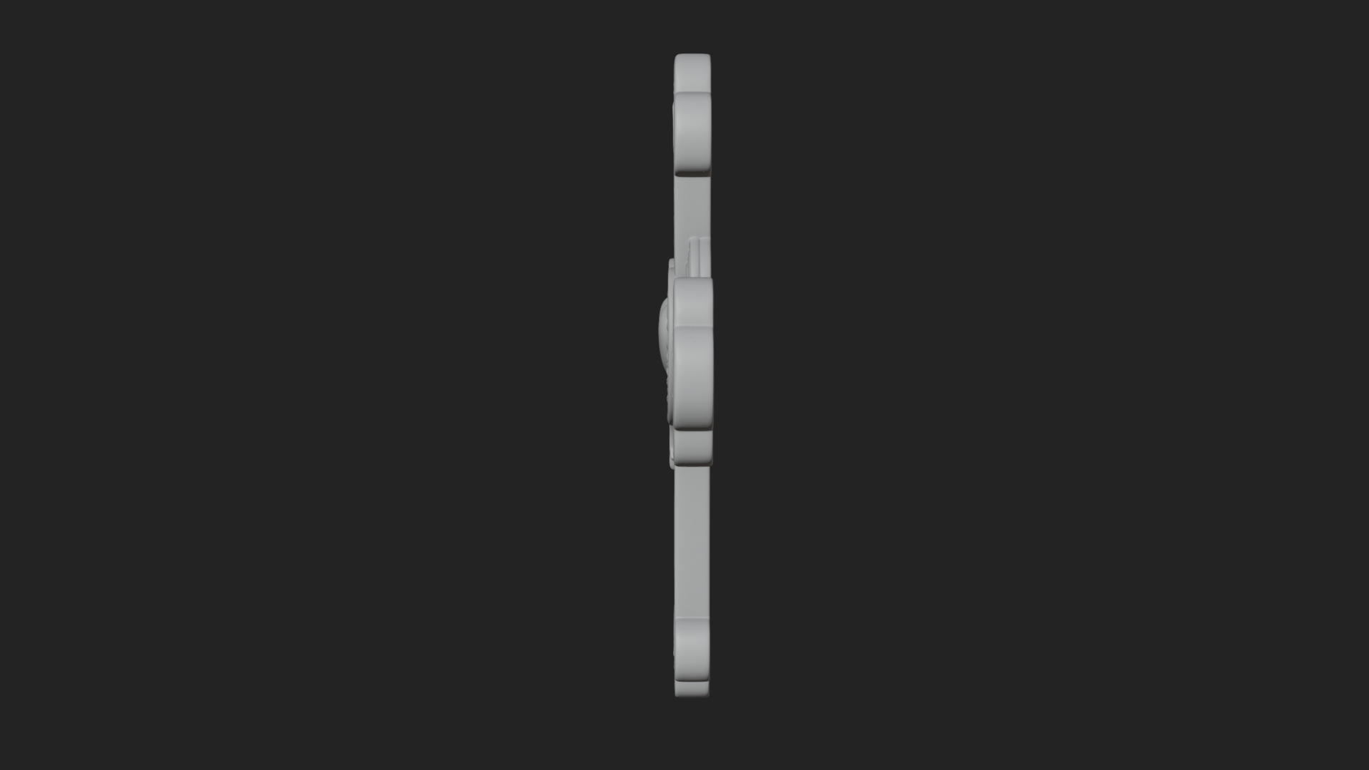 Carved Relief Wall Cross Design 84 3D Print Model 3D Model