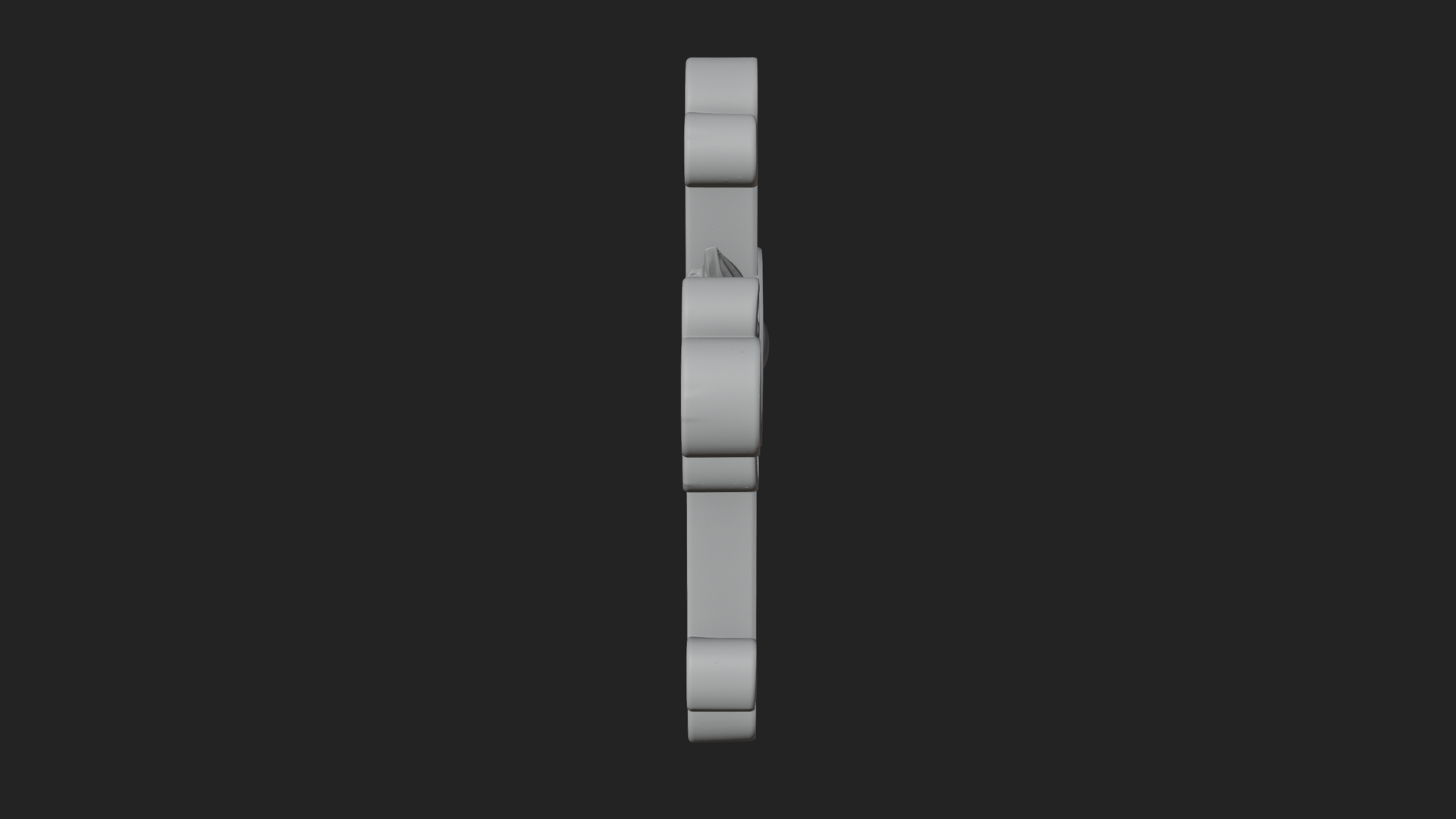 Carved Relief Wall Cross Design 85 3D Print Model 3D Model