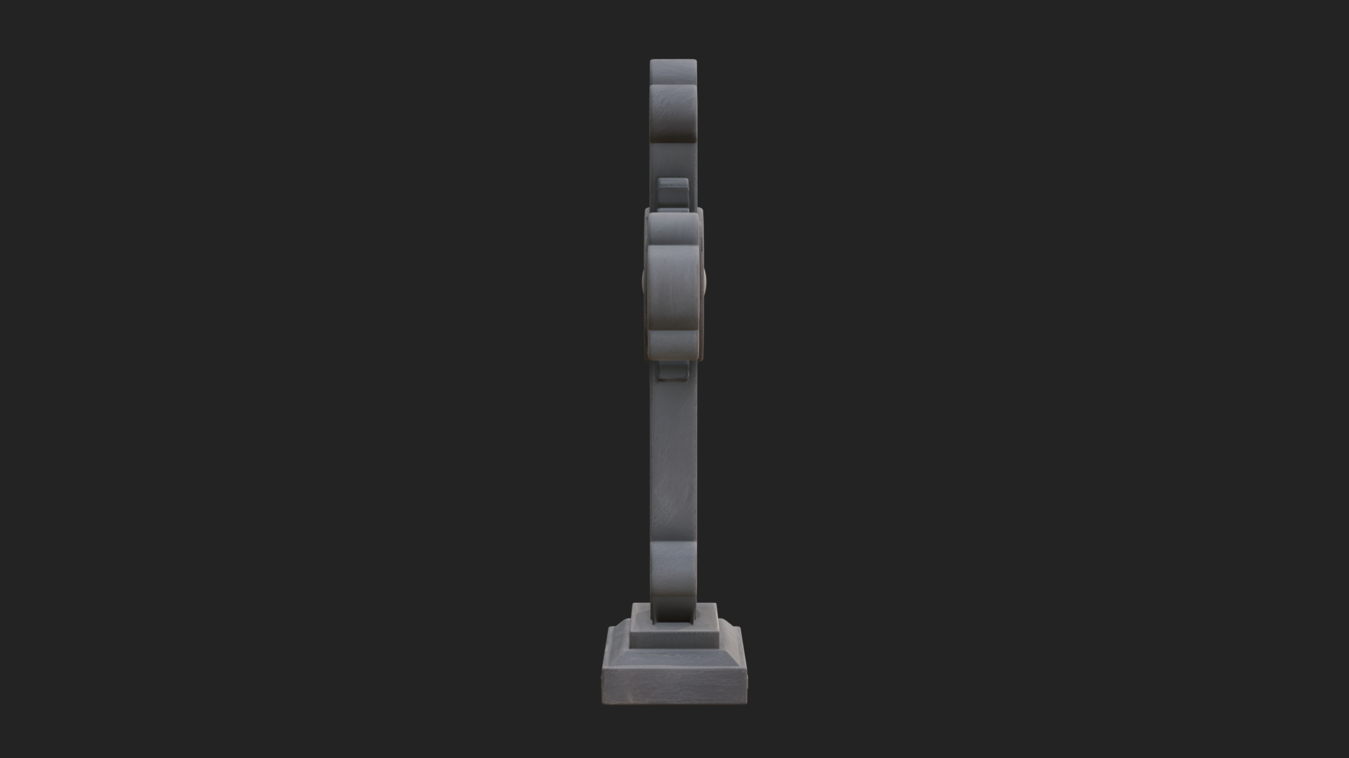 Carved Relief Wall Cross Design 87 3D Print Model 3D Model