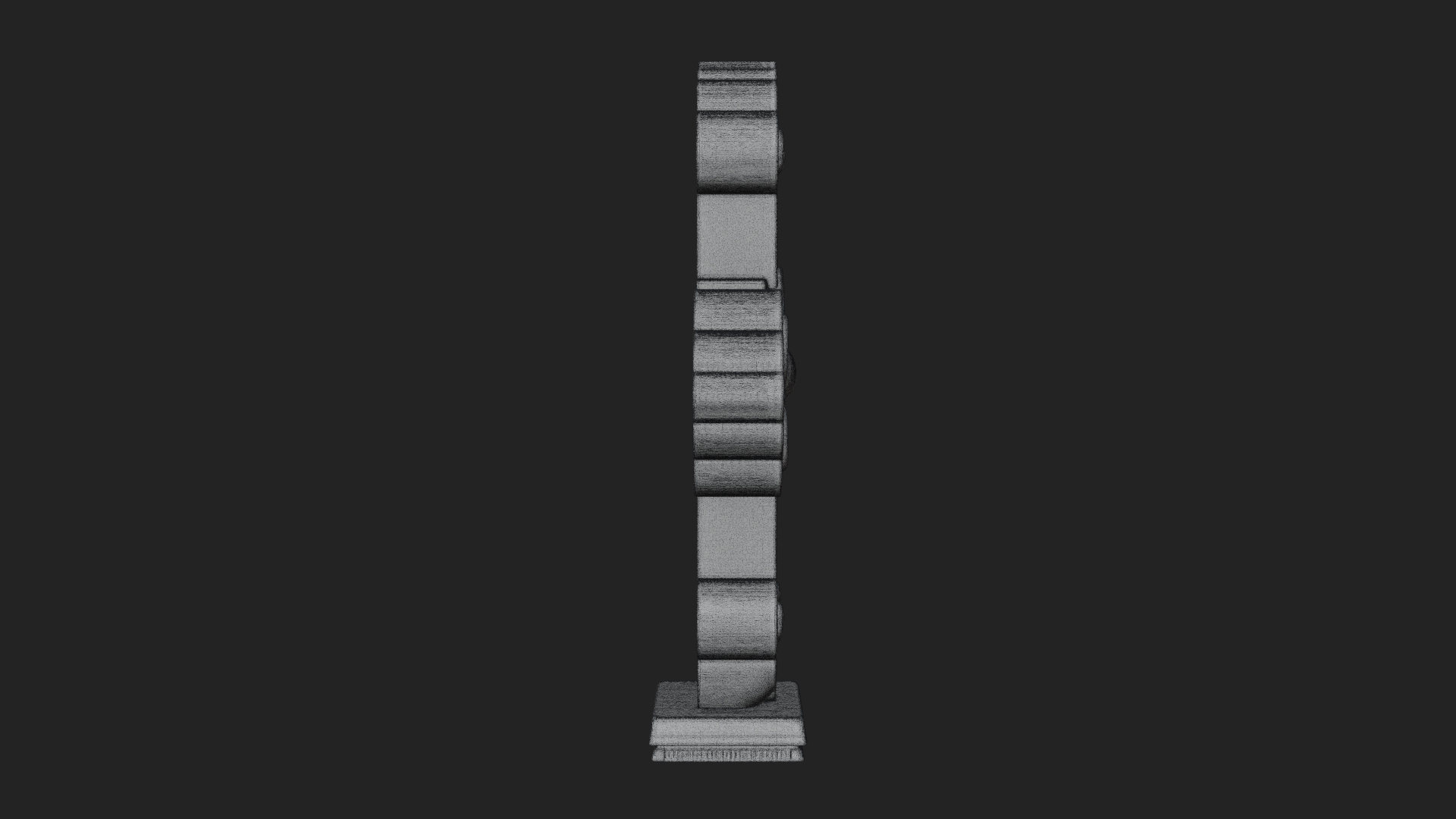 Carved Relief Wall Cross Design 89 3D Print Model 3D Model