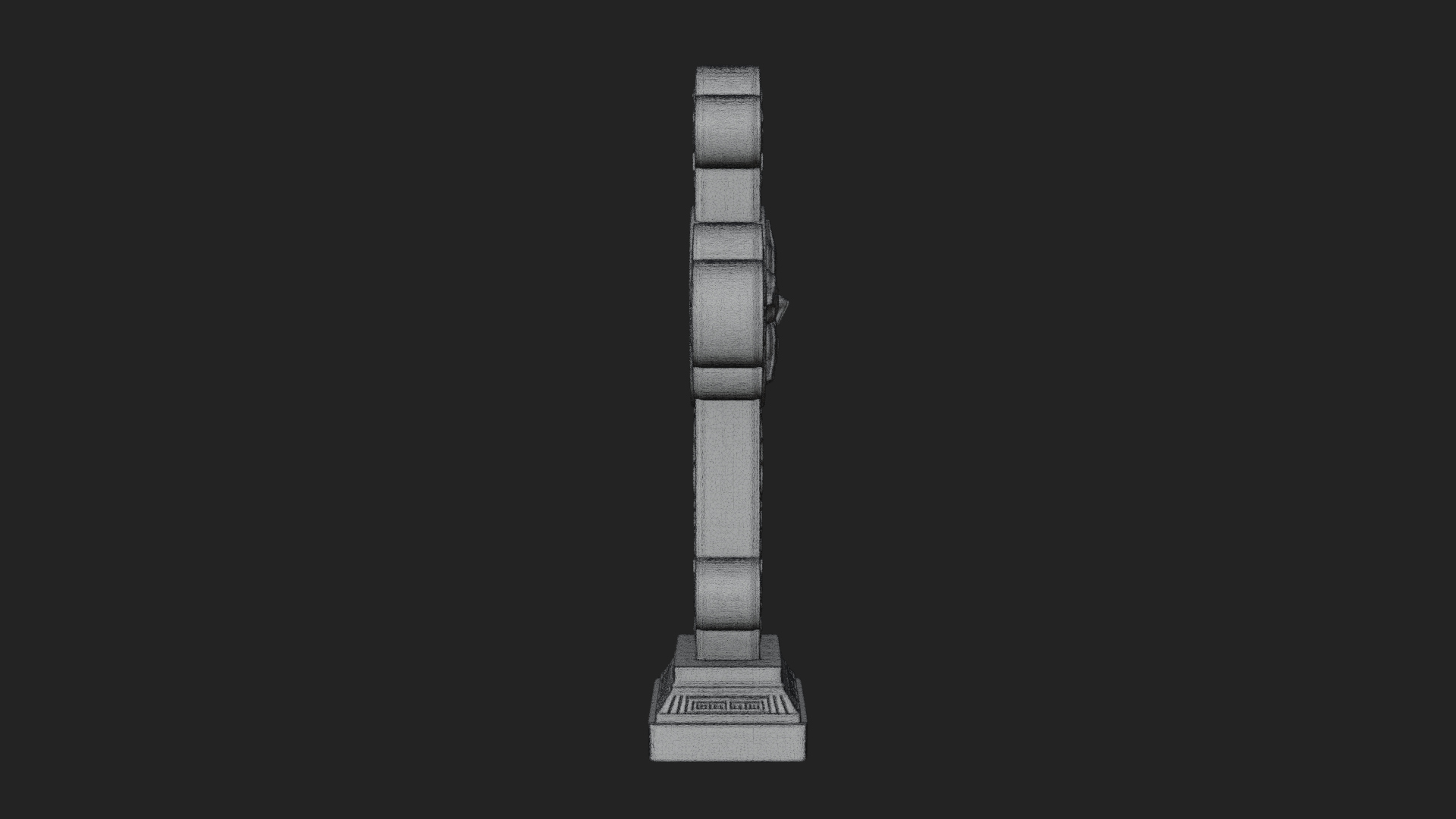 Carved Relief Wall Cross Design 90 3D Print Model 3D Model