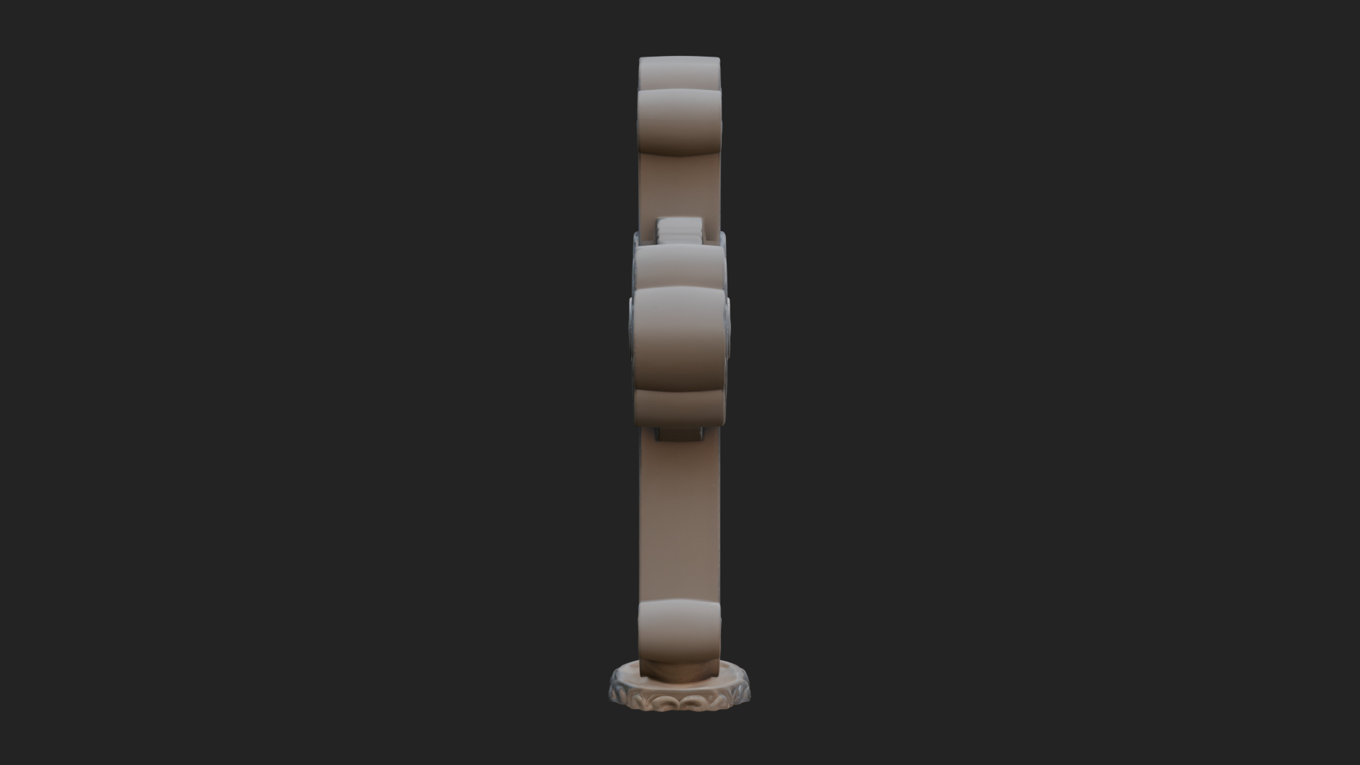 Carved Relief Wall Cross Design 92 3D Print Model 3D Model
