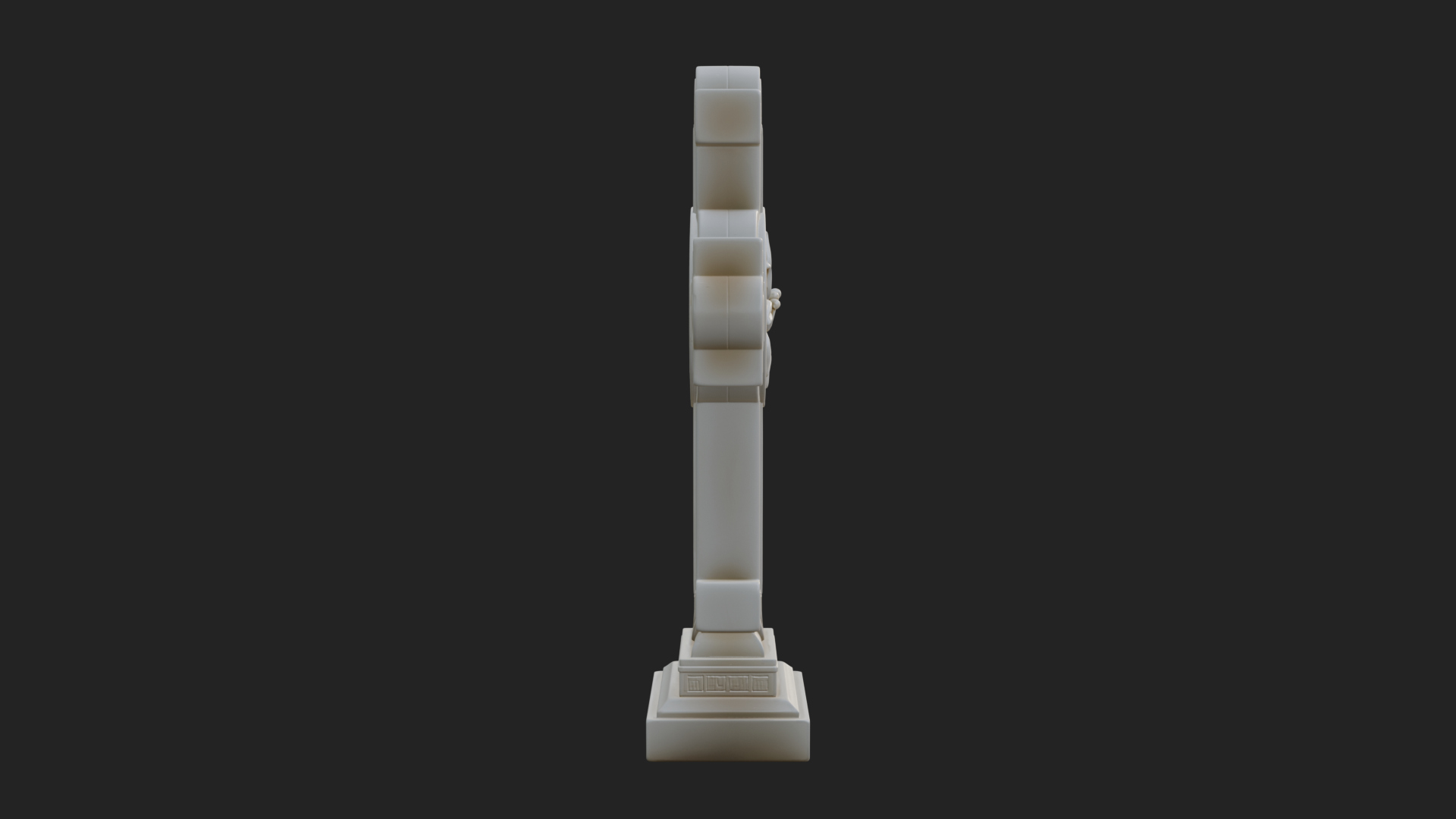 Carved Relief Wall Cross Design 94 3D Print Model 3D Model