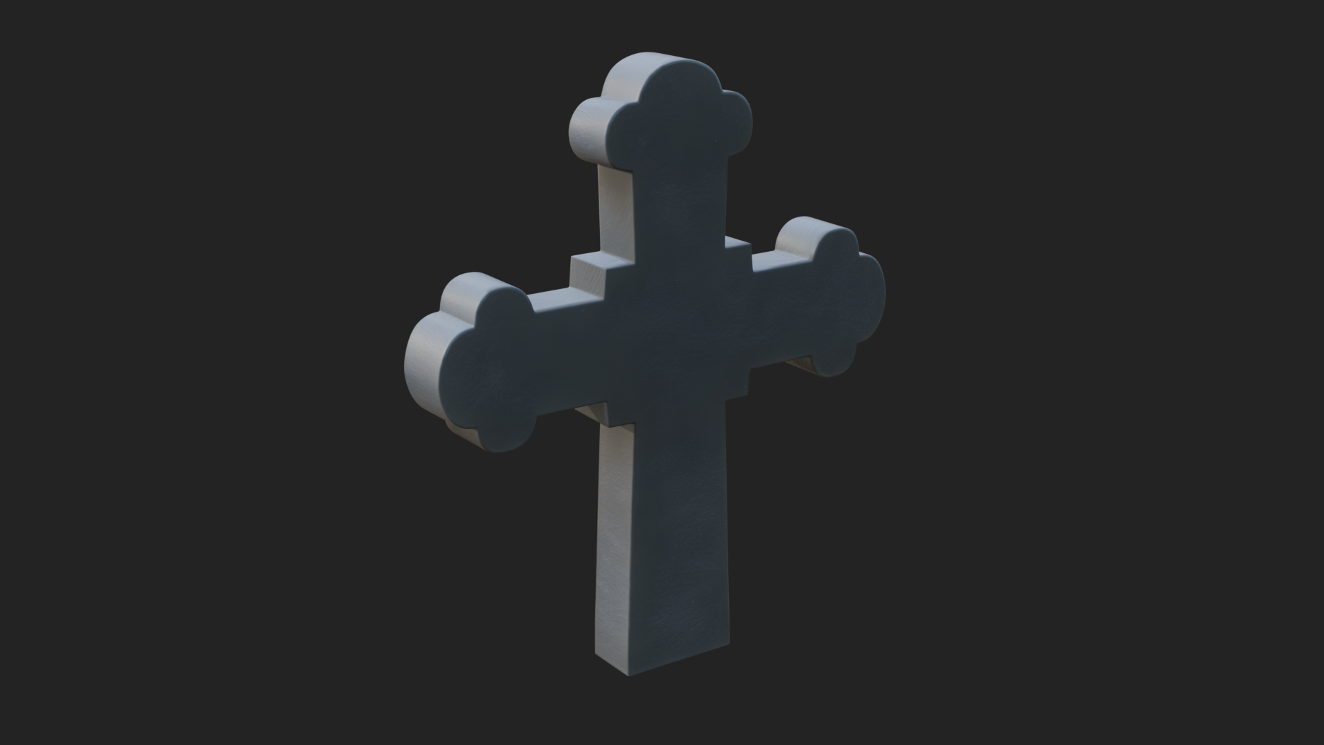 Carved Relief Wall Cross Design 95 3D Print Model 3D Model