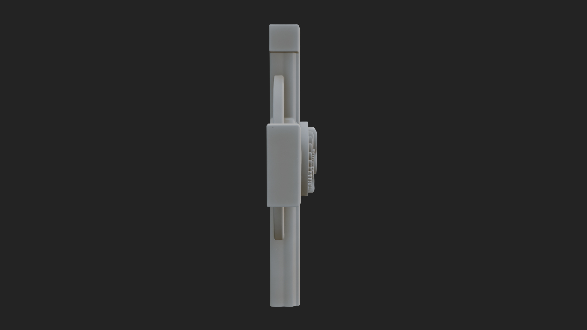 Carved Relief Wall Cross Design 97 3D Print Model 3D Model