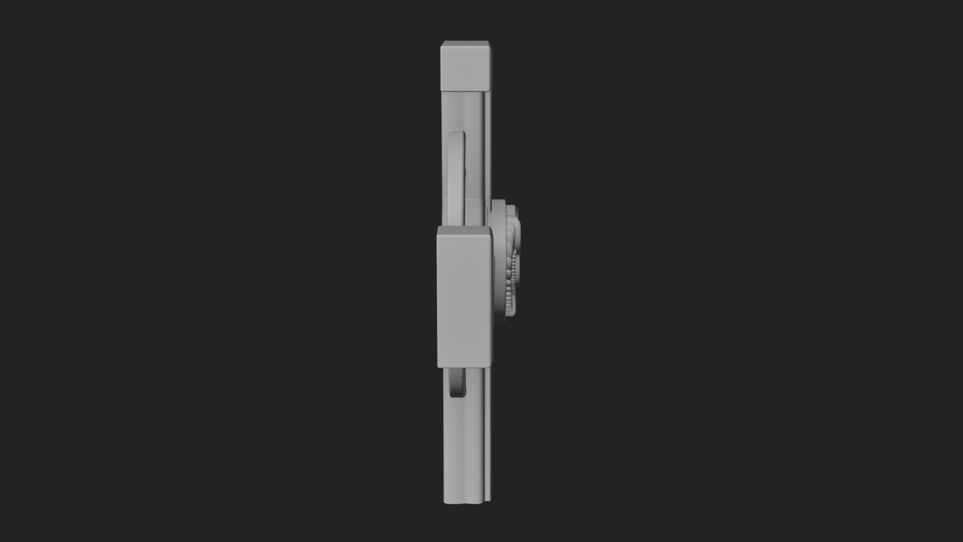 Carved Relief Wall Cross Design 97 3D Print Model 3D Model