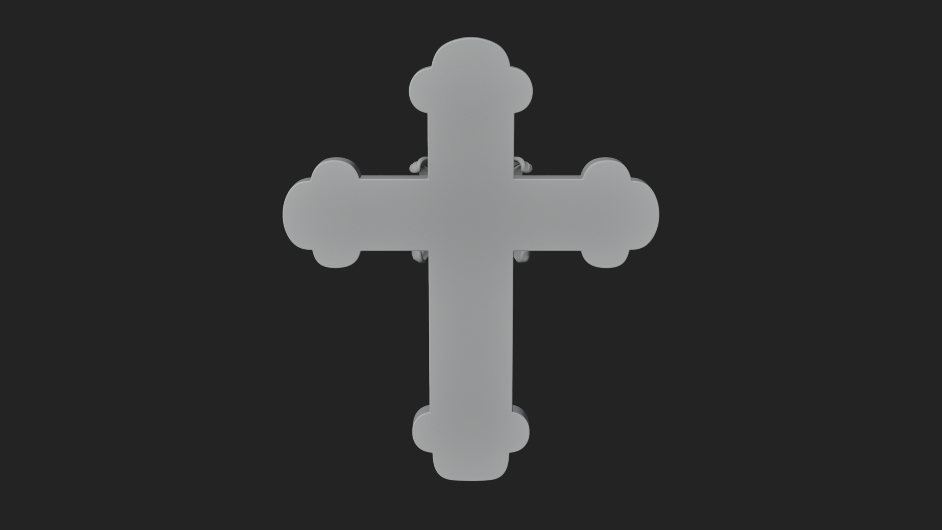 Carved Relief Wall Cross Design 98 3D Print Model 3D Model