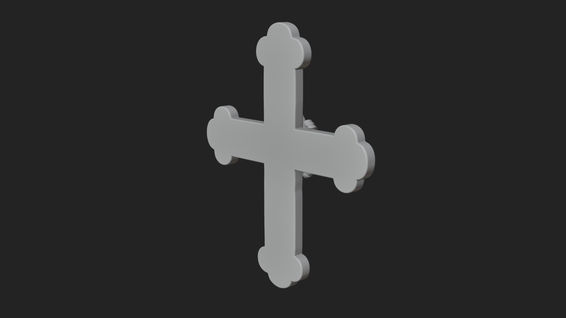 Carved Relief Wall Cross Design 99 3D Print Model 3D Model