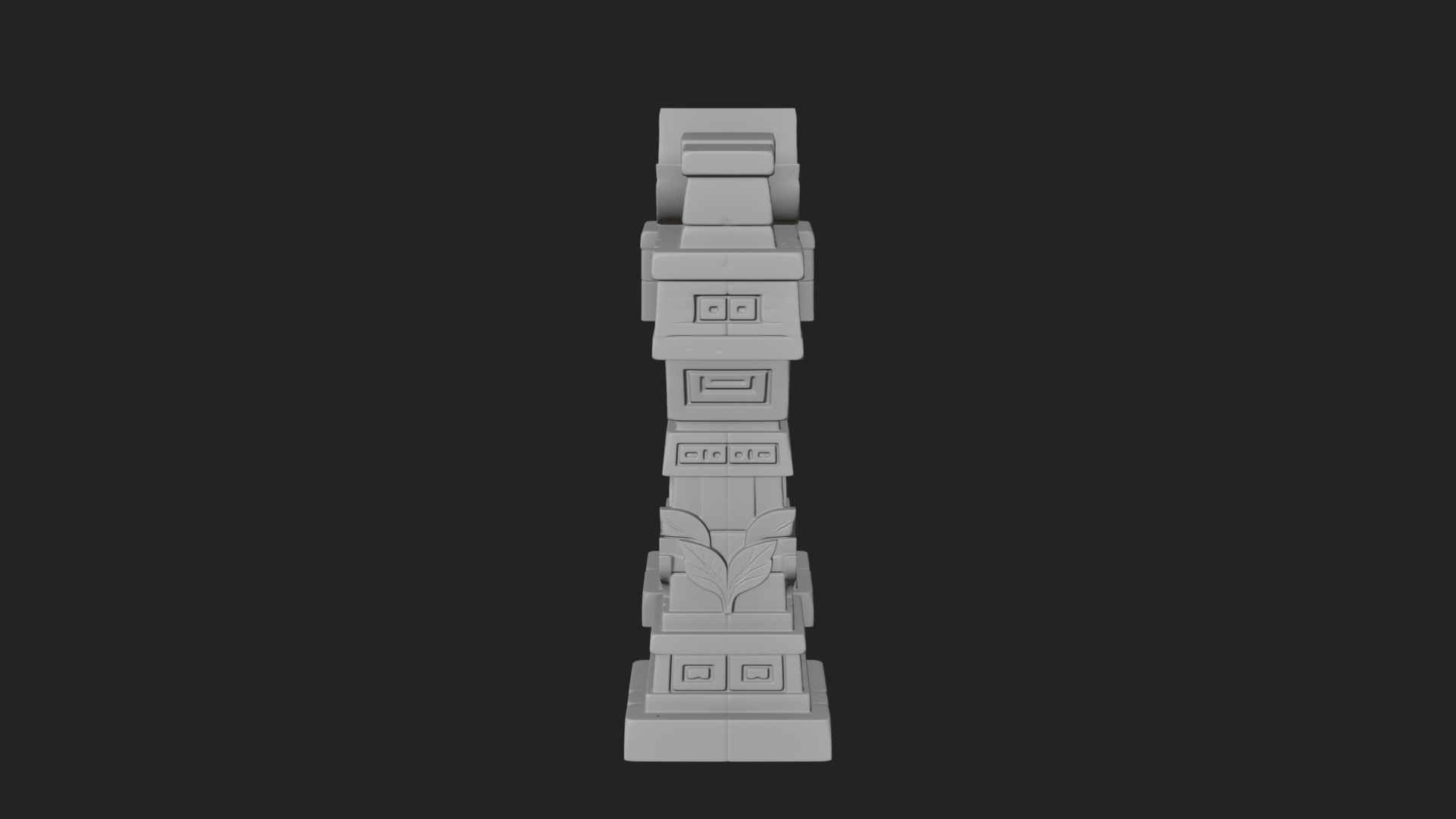 Carved Stone Garden Arch Design 4 3D Print Model 3D Model