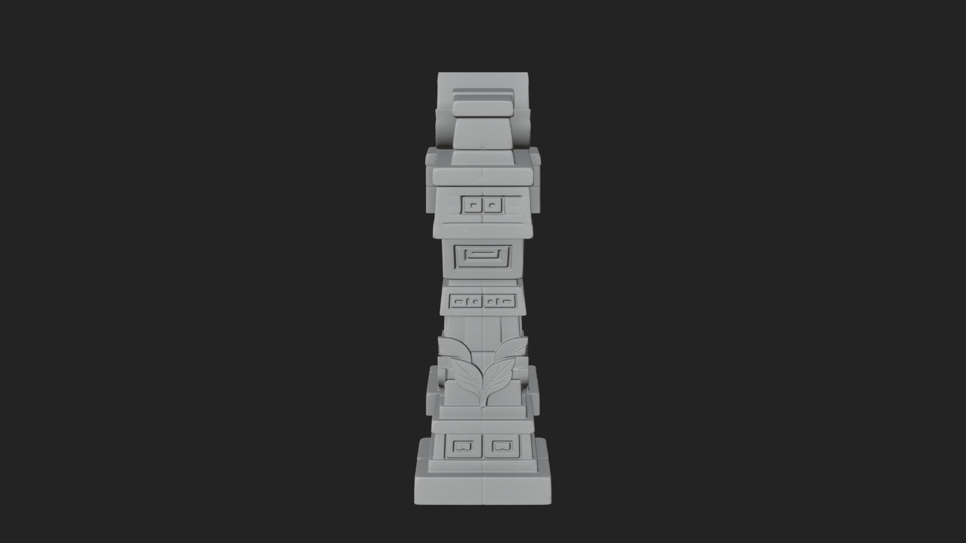 Carved Stone Garden Arch Design 4 3D Print Model 3D Model