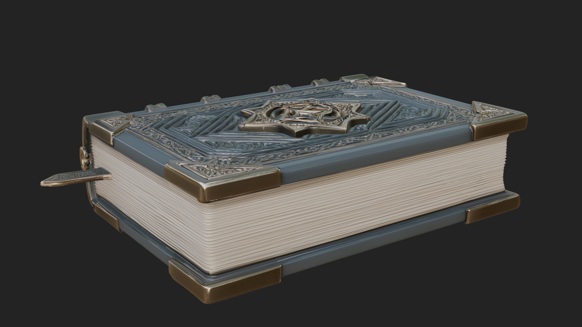 Carved Treasure Chest Model Design 1 3D Print Model 3D Model