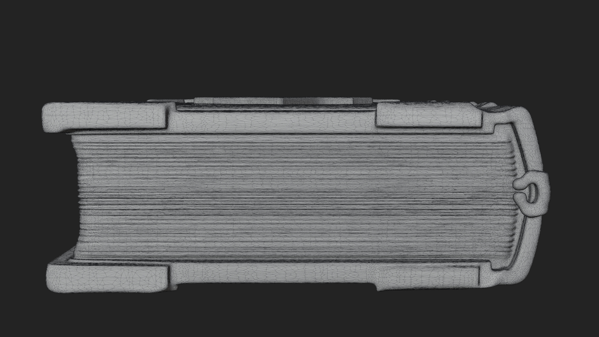 Carved Treasure Chest Model Design 1 3D Print Model 3D Model