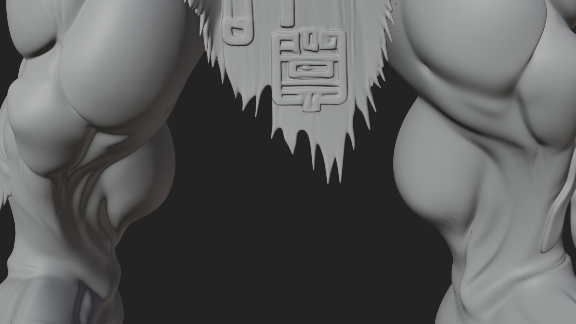 Cave Troll Statue Design 2 3D Print Model 3D Model