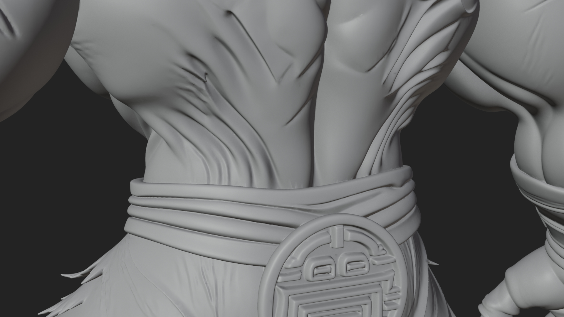 Cave Troll Statue Design 4 3D Print Model 3D Model