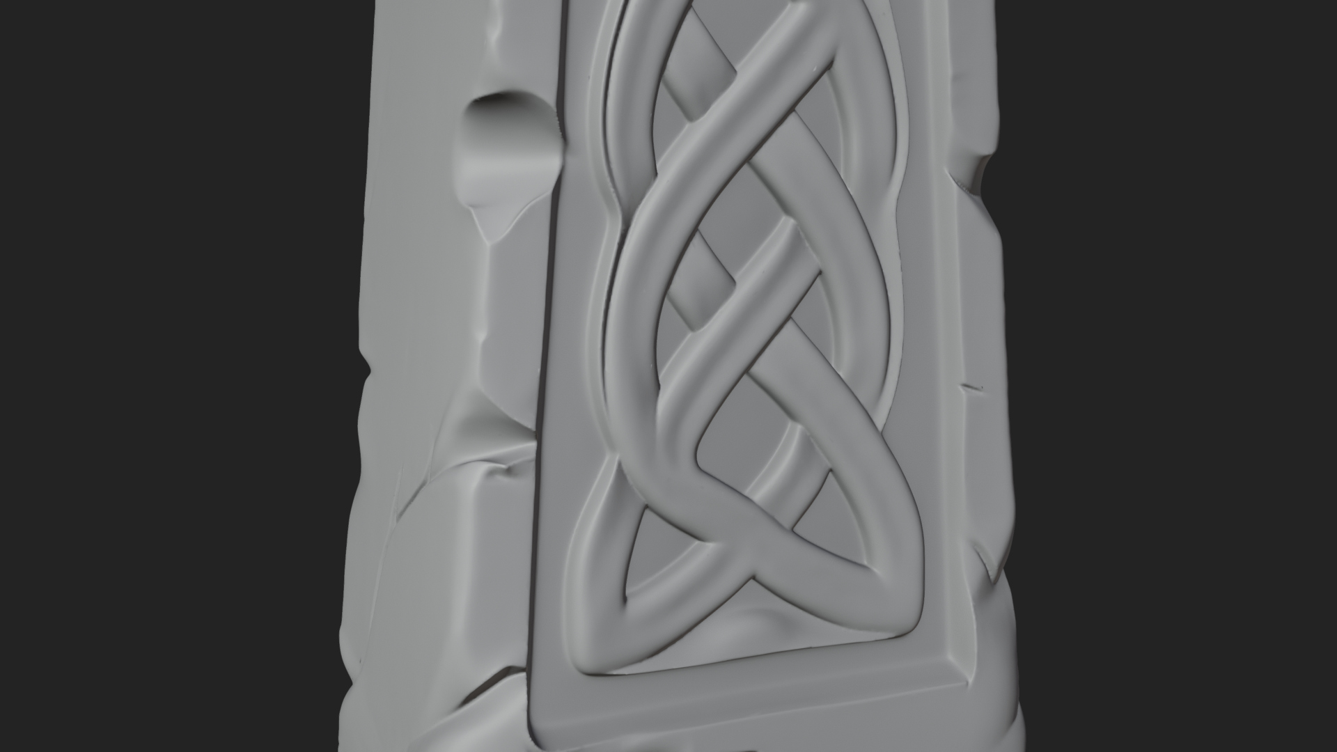 Celtic Cross Statue Design 5 3D Print Model 3D Model