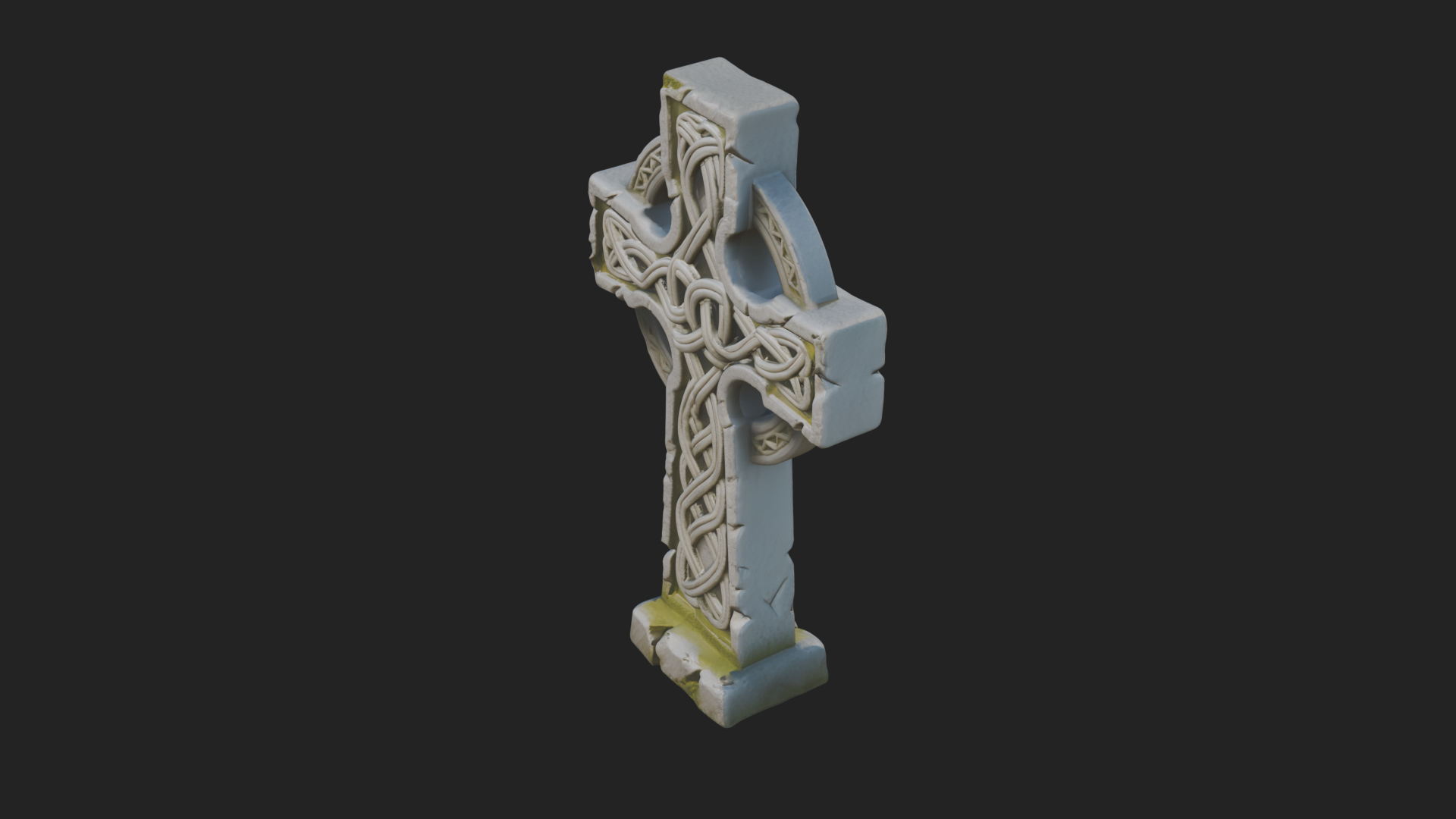 Celtic Cross Statue Design 7 3D Print Model 3D Model