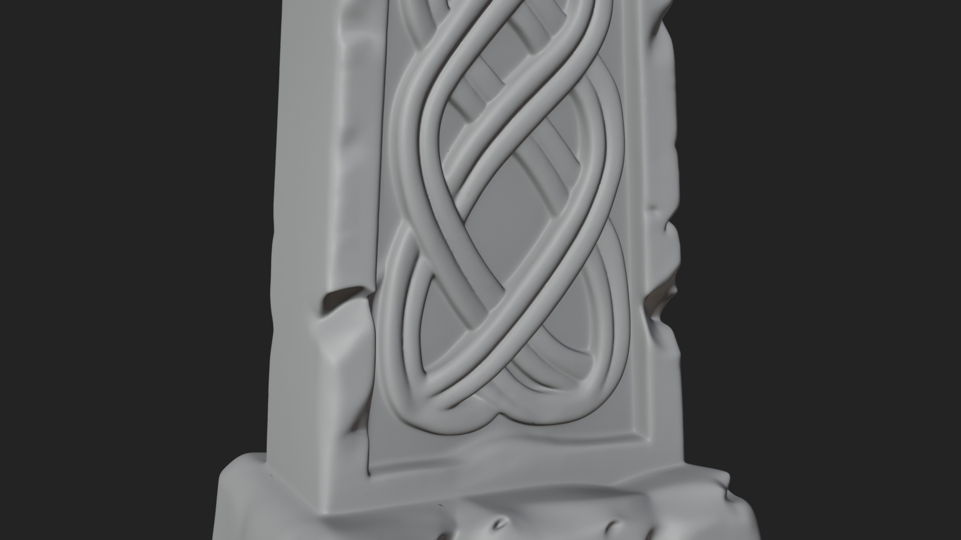 Celtic Cross Statue Design 7 3D Print Model 3D Model