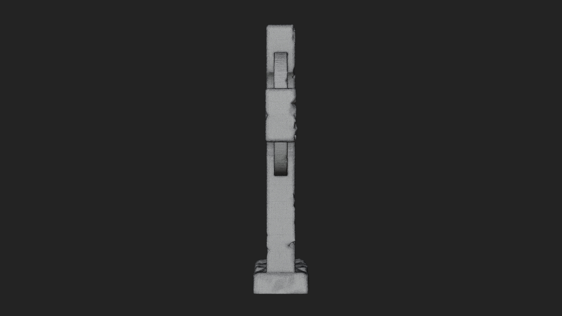 Celtic Cross Statue Design 7 3D Print Model 3D Model
